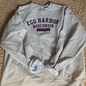 EGG HARBOR WISCONSIN crewneck